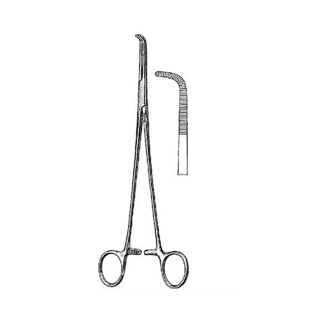 Miltex Forcep Hemostatic Kantrowitz 7-1/2" Angled Right Stainless Steel Eachch - Integra Miltex - 25-836