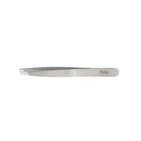 Miltex Forcep Cilia/Suture Swiss 3-3/4" 3mm Wide Jaw Straight Diagonal Jaw SS Each - Integra Miltex - 18-1107