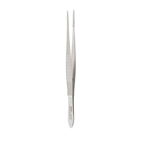 Miltex Forcep Utility Willis 4" 1.2mm Wide/Tying Platform Cross Serrated Straight SS Each - Integra Miltex - 18-970