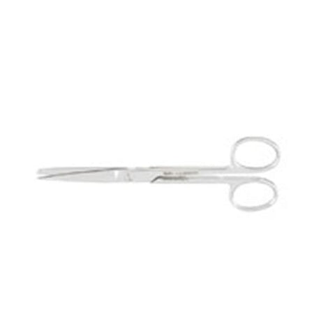 Miltex Scissors Operating Serratex 5-1/2" Sharp/Blunt Serrated Straight Standard SS Each - Integra Miltex - 5-72