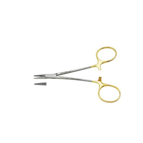 Miltex Holder Needle Par 5" Serrated Jaw Tungsten Carbide Each - Integra Miltex - 8-5TC