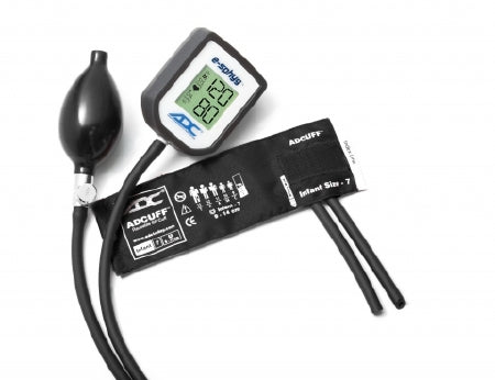 ADC American Diagnostic Corp Diagnostix Aneroid Sphygmomanometer Pocket Style Hand Held 2-Tube Infant Size Arm