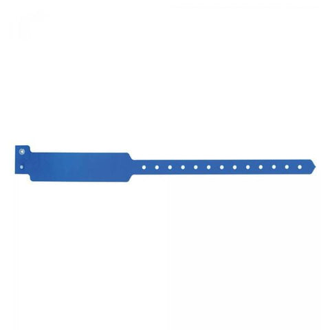 Precision Dynamics Corp. Wristband Identification Sentry SuperBand Polyester Blue Adult 500/Bx - 5050-13-PDM