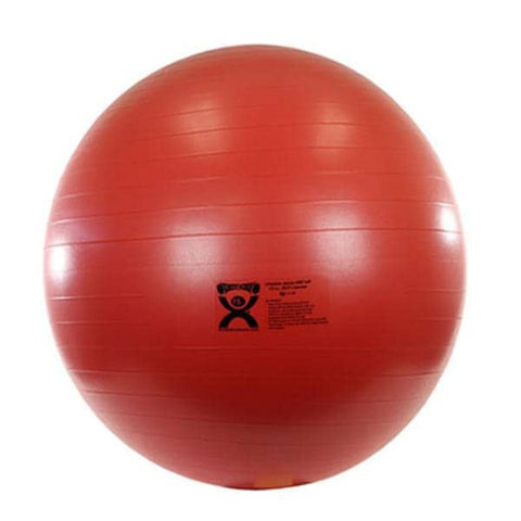 Fabrication Enterprises Ball Exercise CanDo ABS 30" Red Each - 30-1854