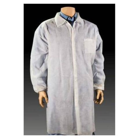 Cellucap/Melco Inc Lab Coat Protective Disposable Polypropylene X-Large 25/CS - 3317XL