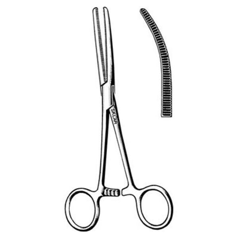 Sklar Instruments Forcep Hemostatic Rochester-Pean 8" Serrated Curved Stainless Steel Each - 17-2280