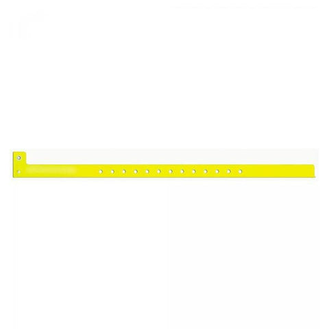 Precision Dynamics Corp. Wristband Identification Sentry SuperBand Polyester Yellow Adult 500/Box - 5060-14-PDM