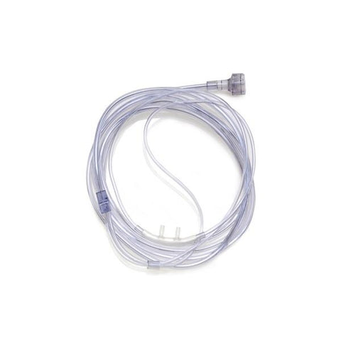 Hudson Respiratory Care Cannula Oxygen Softech Adult Over-the-Ear Clear 7' Star Lumen Tubing 50/Ca - 1822