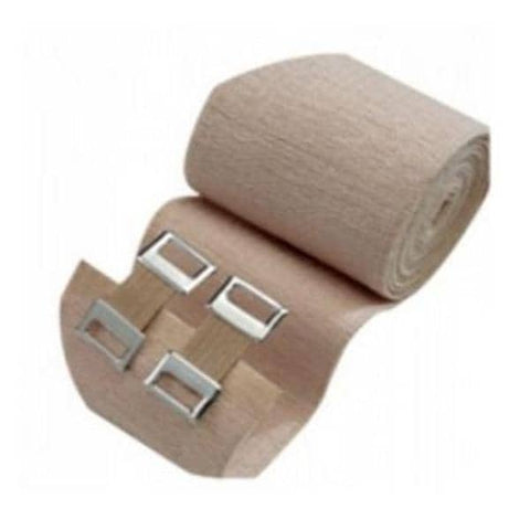 3M Consumer Health Care Bandage ACE 2"x5yd Stretch Rubber/Elastic Beige Latex Non-Sterile 10/Bx, 5 BX/CA - 207430