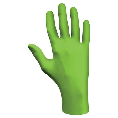 Best Manufacturing Group LLC Gloves Exam N-Dex Free Powder-Free Nitrile Latex-Free 9.5 in Small Green 20Bx/Ca - 7705PFTS