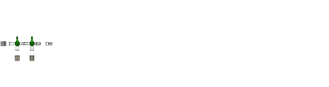 CODAN Bonded 2-gang four-way stopcocks