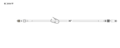 CODAN ULTRA Extension Set, pinch clamp, spin-lock