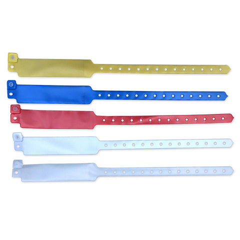 Briggs Insert Style Adult ID Bands (250/bx) - Blue - 05-10715B