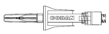 CODAN CODAN Spike with 0.2 micron air eliminating filter, SWAN-LOCK® NeedleFree Adapter