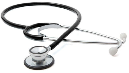 ADC American Diagnostic Corp Proscope 670 Dual-Head Stethoscope Black 1-Tube 21 Inch Tube Double Sided Chestpiece
