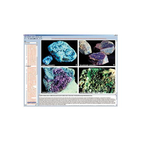 CD-ROM The Structure of Matter Part II. Minerals, Rocks and Stones