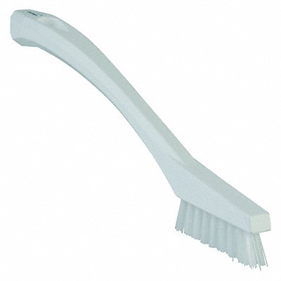 8 L Polyester Short Handle Detail Brush White