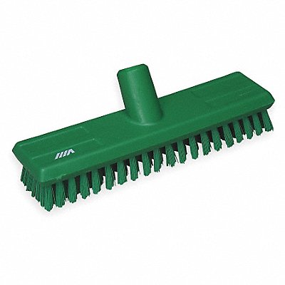 10-3/4 L Polyester Replacement Brush Head Deck Brush Green