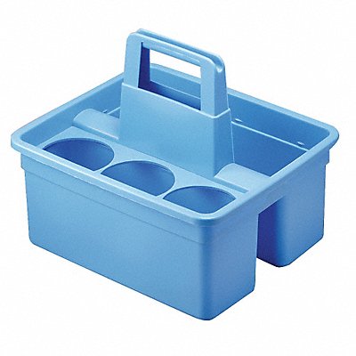 Blue Plastic Maids Basket 1 EA