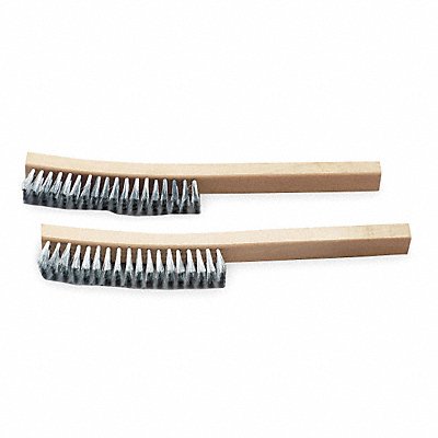 13 L Carbon Steel Short Handle Scratch Brush 1 EA