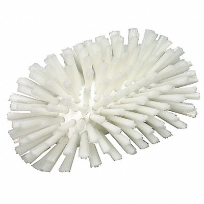 8-1/3 L Polypropylene Replacement Brush Head Tank Brush White
