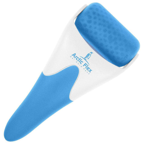 COLD ROLLER, GEL BEADS, CURVED HANDLE, 3" REMOVABLE HEAD - RHB1069BLU