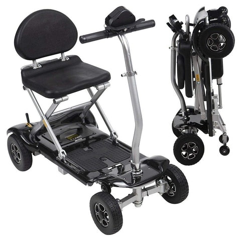 AUTO-FOLDING MOBILITY SCOOTER, 11.3M RANGE, 220LBS - MOB1030SLB