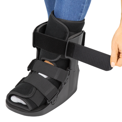 386 WALKER SHORT, ROCKER SOLE, PADDED LINER, 2 PADS, M: UP TO 6; W: UP TO 3 - SUP2035BLKXS