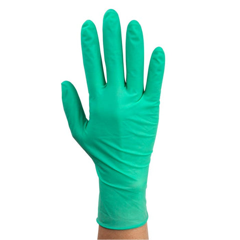 Dynarex Aloetex Latex Exam Gloves With Aloe, Powder-Free case of 10 Quantity per box: 100