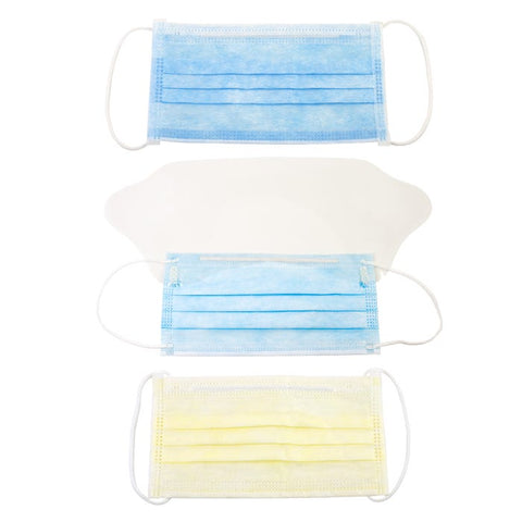 Dynarex Procedure Face Masks case of 12 Quantity per box: 50