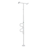 Stander Security Pole and Curve Grab Bar