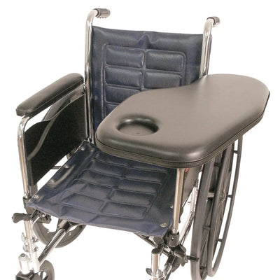 Flip-Away Padded Standard Half Tray with Molded Cup Holder