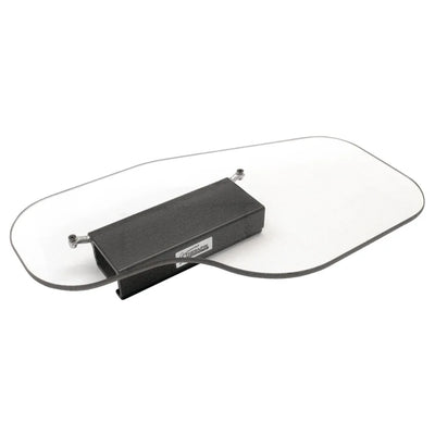 Clear Flip-Away Half Tray without Rim