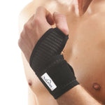 Vulkan Advanced Elastic Wrist Supports - Black
