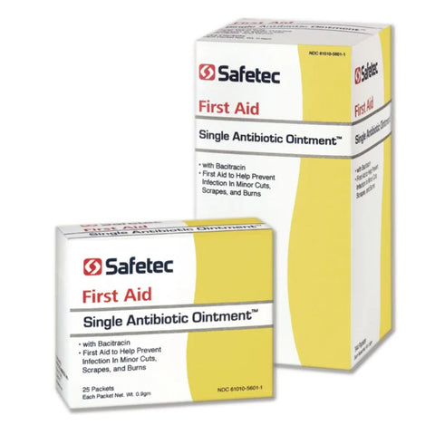Bacitracin Antibiotic Ointment - Single-Use Packages (.9g)