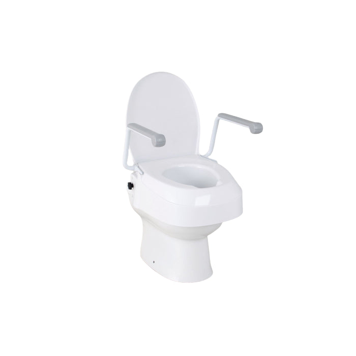 Homecraft Raised Toilet Seat with Armrests