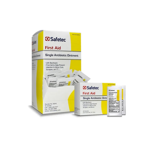 Bacitracin Antibiotic Ointment - Single-Use Packages (.9g)