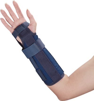 DEROYAL UNIVERSAL TWO-PANEL WRIST AND WRIST FOREARM SPLINT (PACKAGING - EACH) (SIZE - UNIVERSAL)