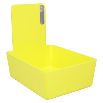 T&S Dental & Plastics -Work Pans Plastic Yellow 7" x 5" x 2-1/2" Each, 12 EA/CA 7000373
