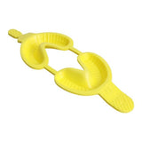 Henry Schein Inc. -Acclean Dual Arch Fluoride Trays Foam Small Bulk With Hinge Yellow Disposable 100/Box, 12 BX/CA 1732011FG