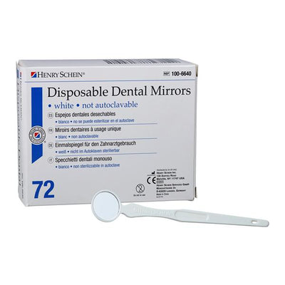 Henry Schein Inc. -Mirror Disposable 72/Box, 36 BX/CA 104252