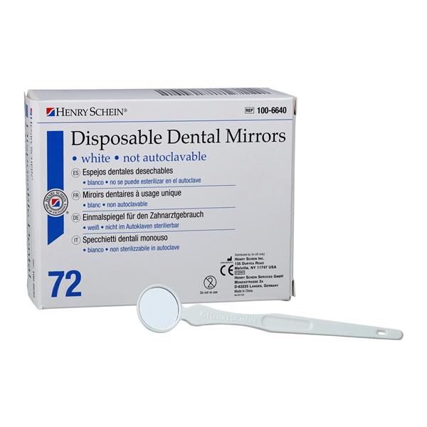 Henry Schein Inc. -Mirror Disposable 72/Box, 36 BX/CA 104252