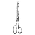 Integra York Pa, Inc -US Army Gauze Scissors 8" Chrome Each 5-564
