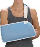 DEROYAL LIGHT BLUE ARM SLING (PACKAGING - EACH)