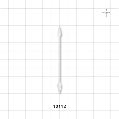 Point Tip Cotton Swabs with White Paper Handle - 3 inch (76 mm) - 10112