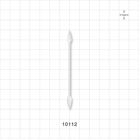 Point Tip Cotton Swabs with White Paper Handle - 3 inch (76 mm) - 10112