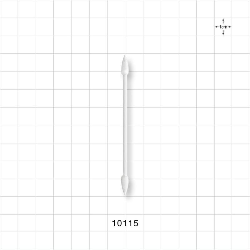Point Tip Swab, White Handle - 3 inch (76 mm) - 10115