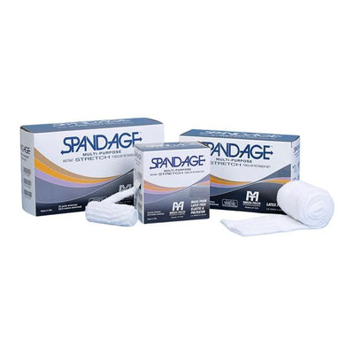 Medi-Tech Intl Corp -MT Spandage Dressing Bandage Elastic Net 4"x25yd White Each MTI S04