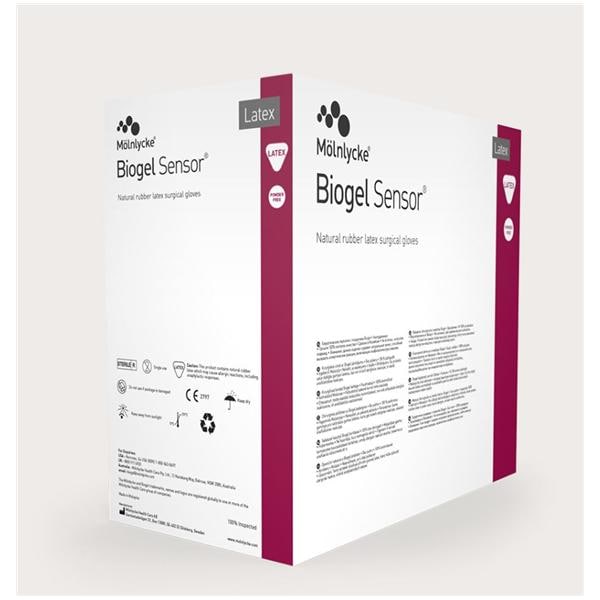 Molnlycke Healthcare -Biogel Sensor Surgical Gloves 8 Straw, 4 BX/CA 30680