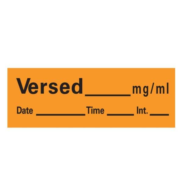 Precision Dynamics Corp. Versed Label L 333/Rl, 24 RL/CA - AN-149